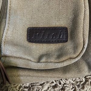 Flish over the shoulder purse